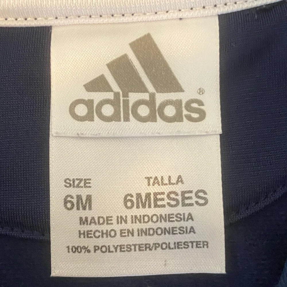 💙adidas • blue track suit • 6 mos • EUC - Picture 3 of 3